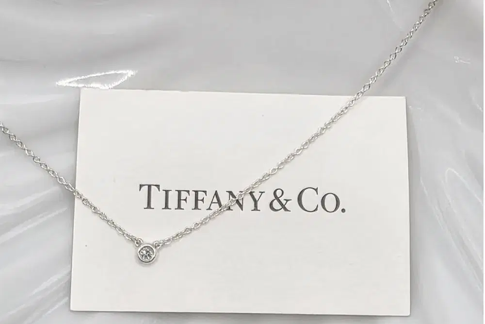ティファニー バイザヤード　シングルダイヤモンドペンダント Tiffany & Co. ダイヤモンド バイザヤード シングル ペンダント 【公式